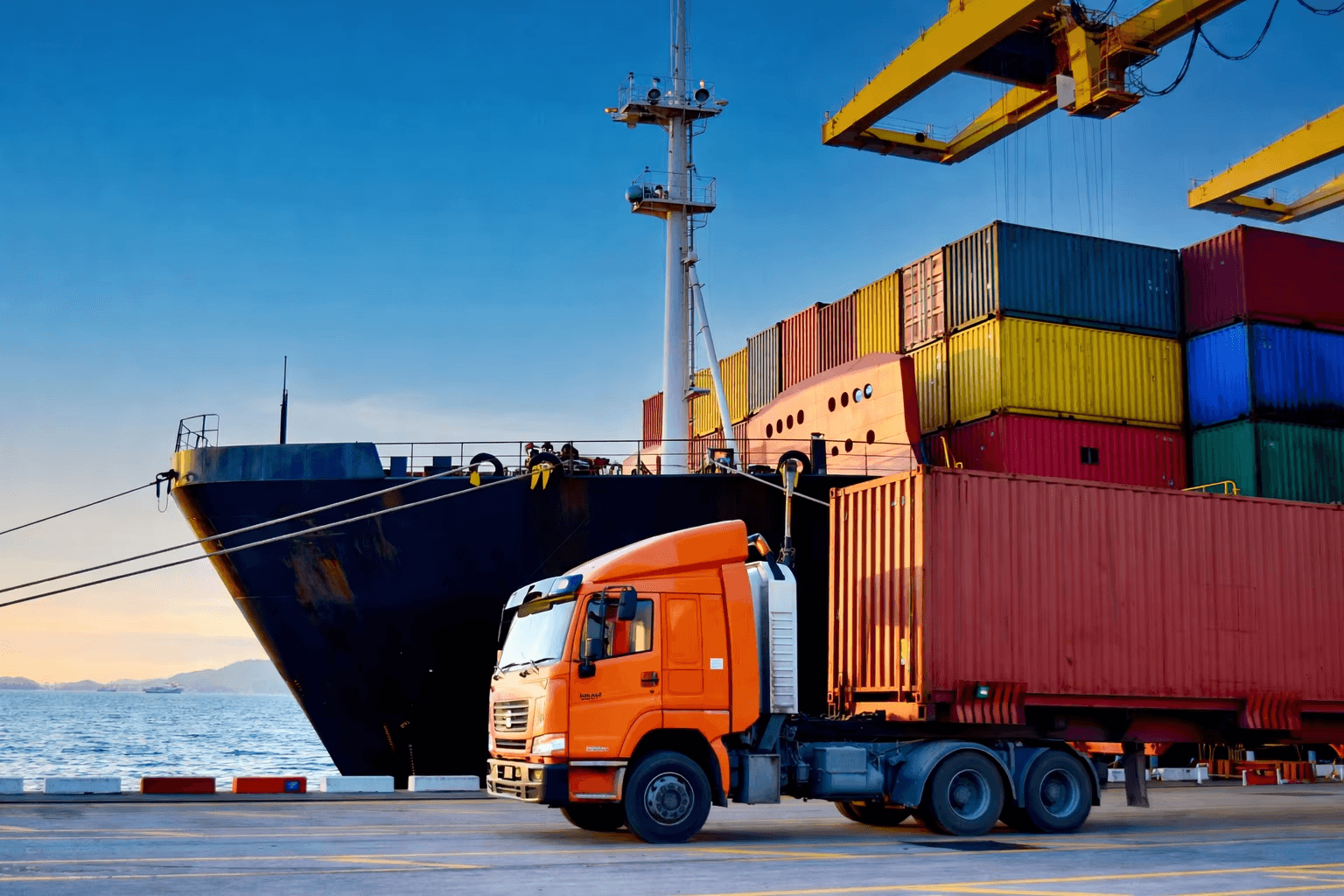 Car carrier loaded with vehicles